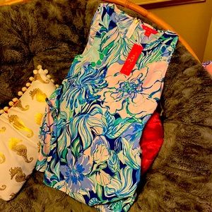 Lilly Pulitzer Donna Top in Party Thyme NWT